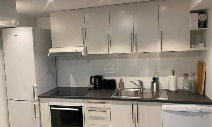 Alna Condo | Newly renovated apartment with a great patio