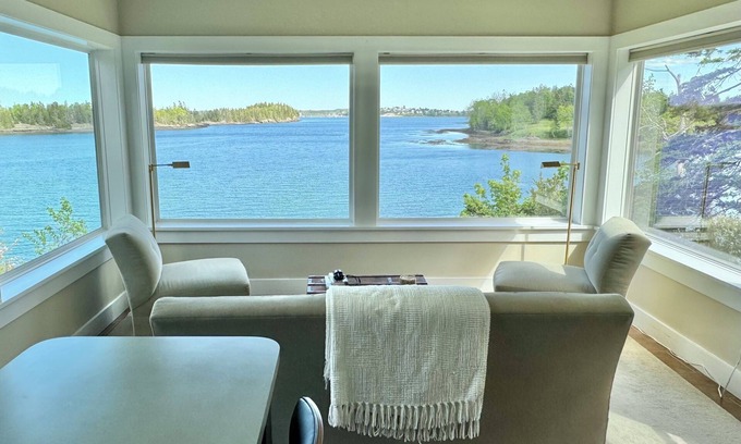 Lubec House | Newly renovated, historic waterfront Victorian home with ocean views