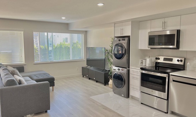 Burke Mountain House | Newly Renovated Private Entrance Guest Suite - 2 bedroom
