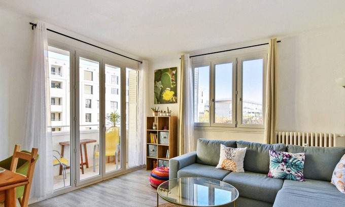 Antigone Apartment | Nice and bright flat near the Montpellier train station - Welkeys