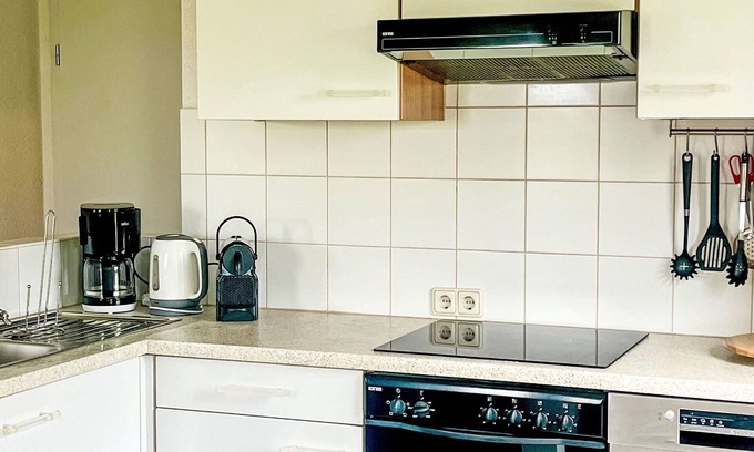 Feriendorf Frankenau House | Nice apartment in villa for 9 guests with WIFI, terrace and panoramic view