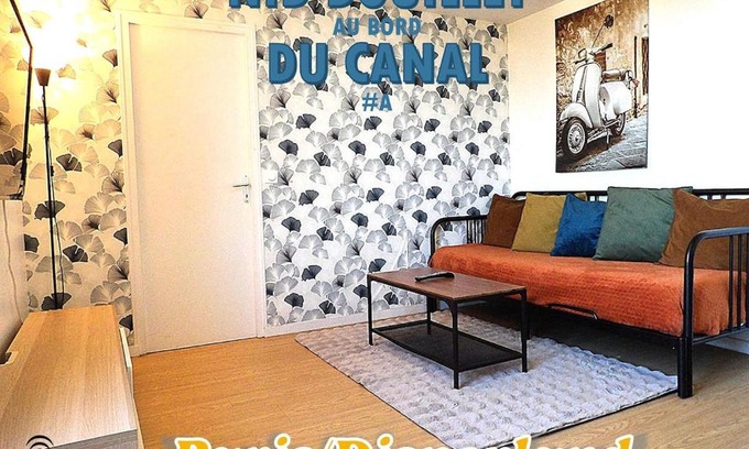 Chelles Apartment | Nid Douillet au Bord du Canal #A
