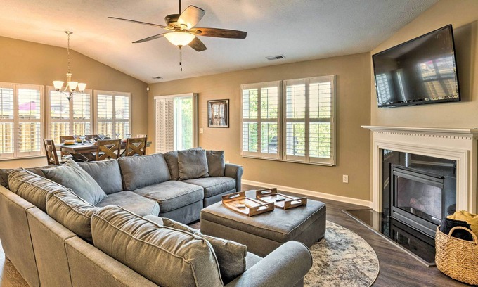 Noblesville House | Noblesville Family Home w/ Grill, Pool Access