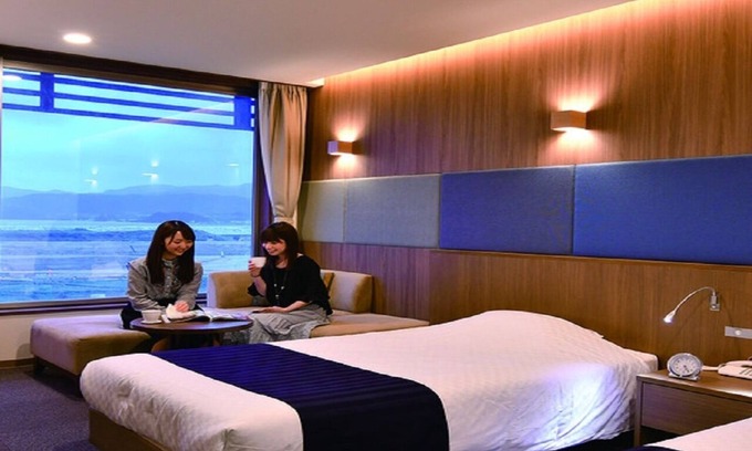 Rikuzentakata Hotel | Nonsmoking Superior Twin Room size 26 sqm/Rikuzentakata Iwate