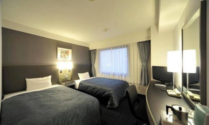 Kanda Hotel | Nonsmoking Twin Room B Bed width 115 1/Chiyoda-ku Tokyo