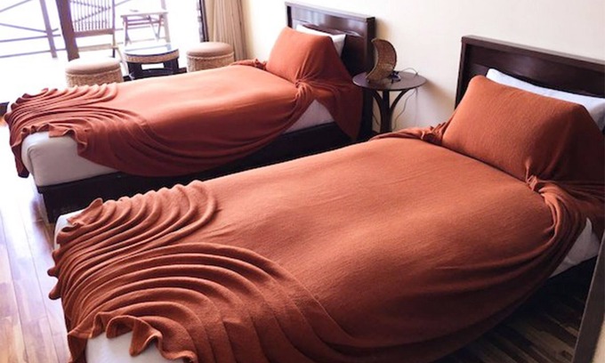Nakijin Hotel | Nonsmoking Westernstyle twin ocean front/Kunigami-gun Okinawa