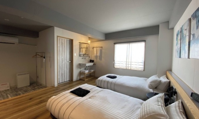 Fukuyama Hotel | NonsmokingdeTOUR Superior Twin Room with unit /Fukuyama Hiroshima