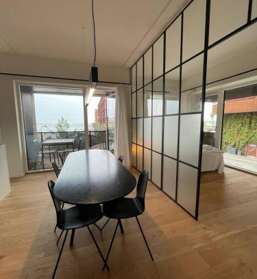 Copenhagen Apartment | Nordhavn luxe w water view