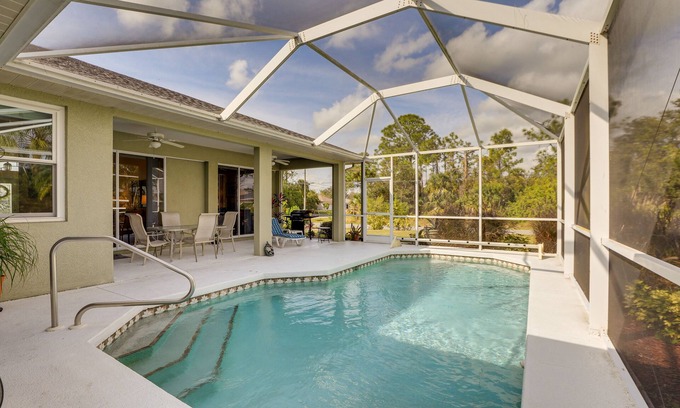 North Port House | North Port Home w/Screened Lanai + Pool!