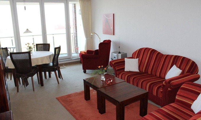 Doese Apartment | North Sea view apartment 6-83m² in the Grimmershörnbucht, near Alte Liebe