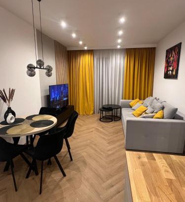 Wola Apartment | Nowoczesny Apartament w centrum Warszawy parking, smart TV, self check-in