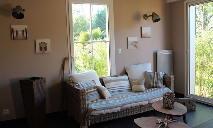 Lanton House | Ô'5 House 150m Arcachon Bay/beach - Shops 50m - Everything on foot or by bike