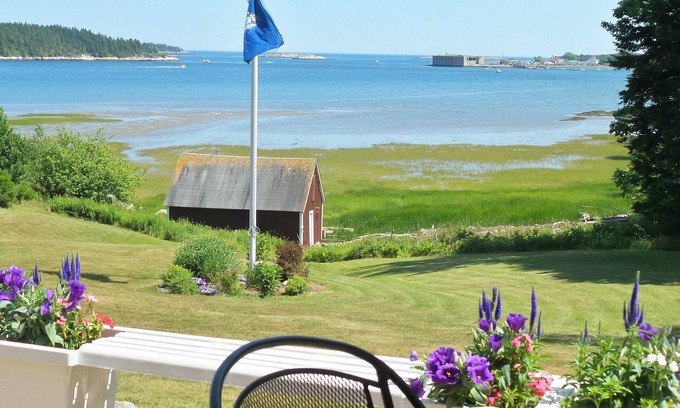 Phippsburg House | Oceanfront historic home near Popham & Islands at mouth of Kennebec River