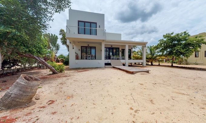 Caribbean Way House | Oceanfront home w/private beach, ocean view, kayaks, rooftop, WiFi & partial AC