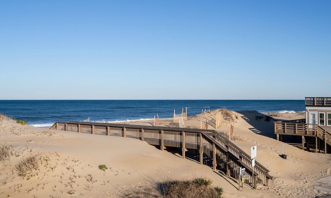 South Nags Head House | Oceanfront Views at Good Day Sunshine