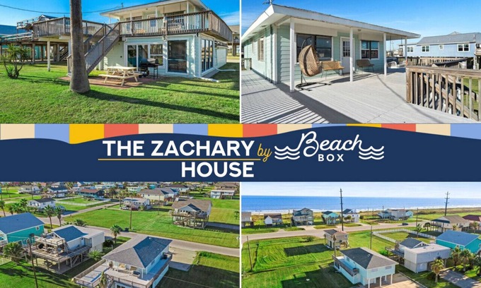 Galveston House | Oceanview Home & Game Room, Steps to Beach