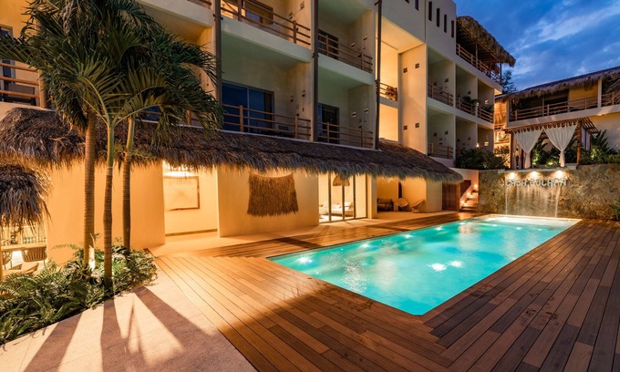 Santa Maria Huatulco Condo | Oceanview Luxury Suite in La Bocana Boutique Hotel