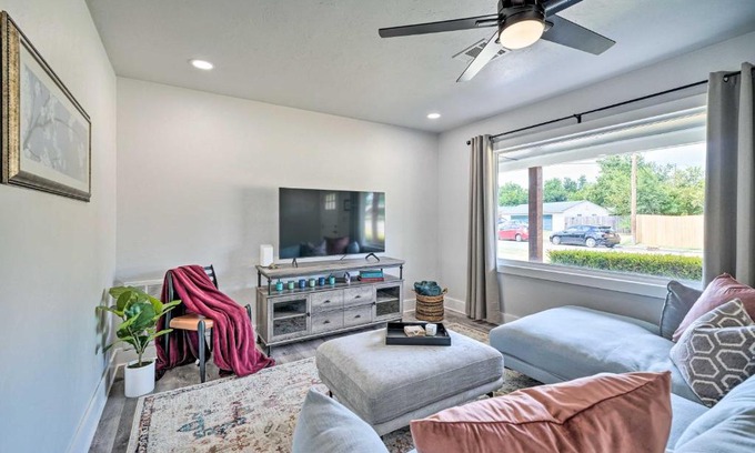 Central Oklahoma City House | OKC Home Walk to Restaurants and Lake Hefner!