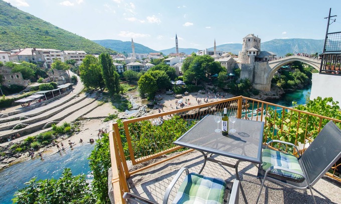 Mostar Old Town Apartment | Old Bridge Terrace Apartment