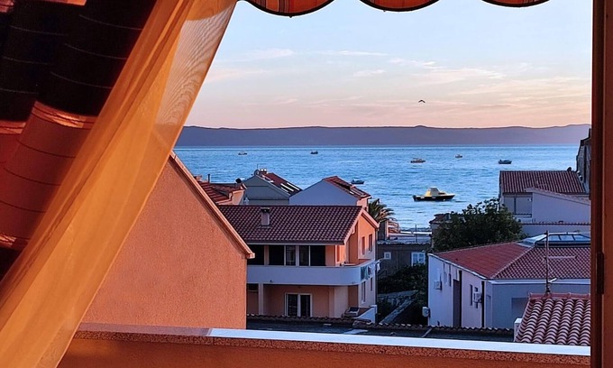 Tucepi Apartment | One bedroom apartment with terrace and sea view Tučepi, Makarska (A-6058-b)