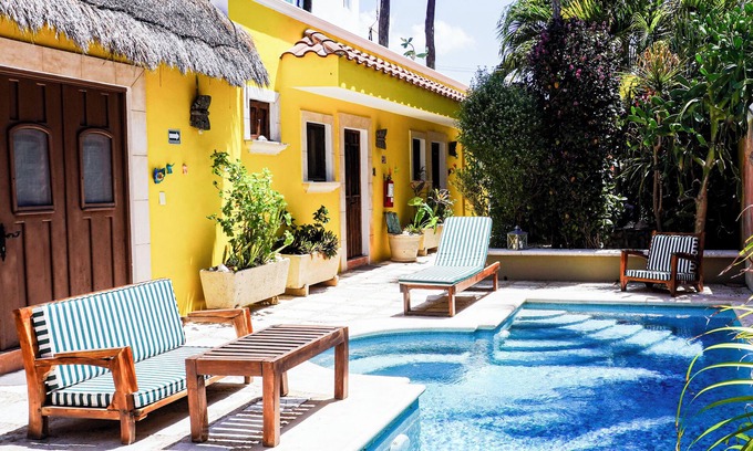 Salinas Apartment | One Bedroom Suite, Serene, Pool, Gardens, Rooftop Terrace with Views