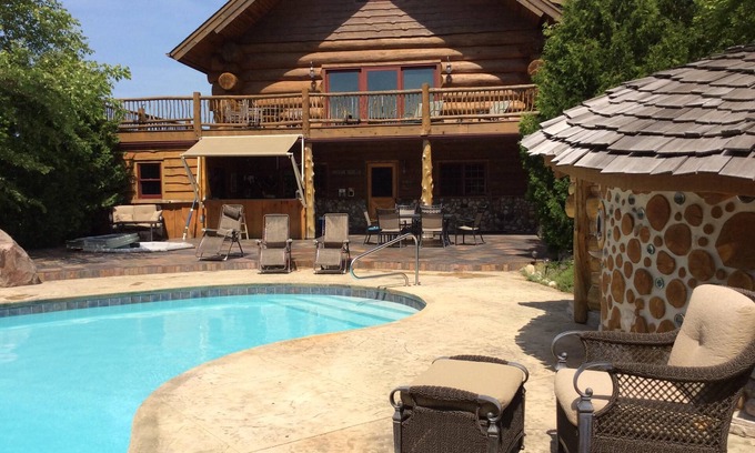 Empire House | One Of A Kind. Log Home Retreat.