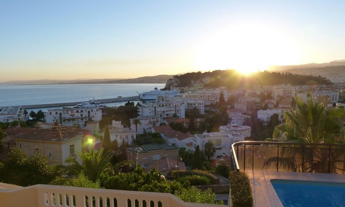 Lazaret Apartment | ONE OF THE MOST BEAUTIFUL VIEWS OF NICE/MONT BORON/BASSE CORNICHE -