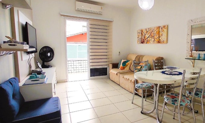 Itagua Apartment | Orla do Itagua 500m com 3 Qts e Churrasqueira