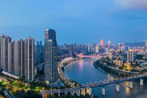 Yuzhong Hotel | Ouchen International High altitude Cloud River View Hotel Chongqing Guanyinqiao Beibin 1st Road