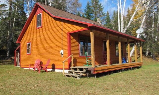 Rangeley House | Our Camp - Great newer cabin with shared access to Rangeley Lake