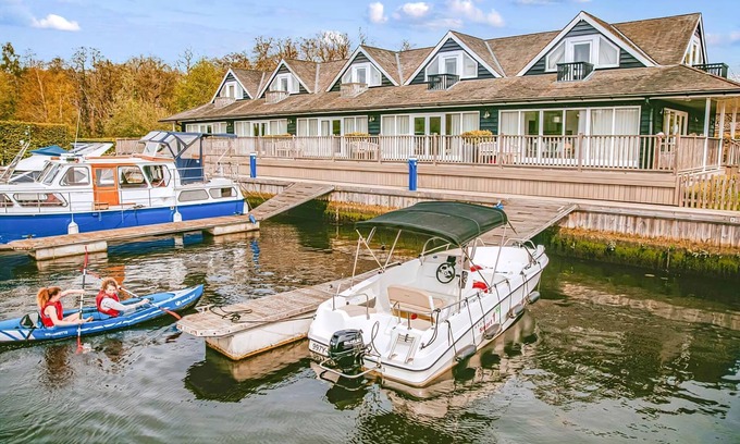 Brundall Cottage | Our premier cottage, with stunning views up and down the River Yare.