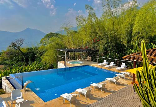 Amaga Villa | Outstanding FarmHouse jacuzzi & pool near Medellin
