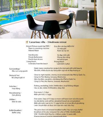 Long Beach Villa | P Villa with 2 bedroom - private swimming pool Phu Quoc