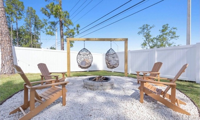 Palm Coast House | Palm Coast Paradise- Pool, Firepit, Game Room