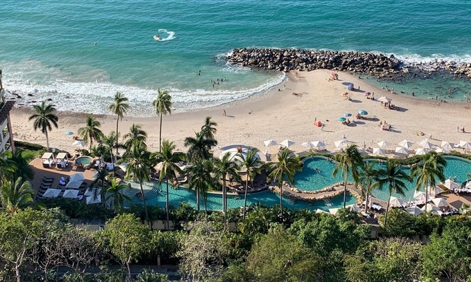 Puerto Vallarta Resort | PANORAMIC 3 Bedroom 4 Bath PENTHOUSE GARZA BLANCA ALL INCLUSIVE 6 GUESTS