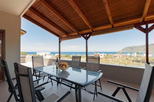 Milatos Beach House | Panoramic Seascape Retreat