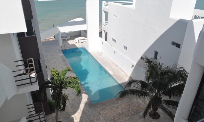 Chicxulub Puerto Apartment | Paradisiac apartment facing the sea