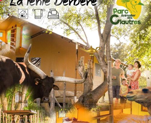 Bord-Saint-Georges Apartment | Parc animalier des Clautres - Maison Roulottes Tente