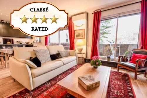 12th Arrondissement Apartment | Paris-Daumesnil - Grand 2 pieces 4 etoiles de charme sur jardin - 61m2, pour 4p - Large 4 star charming 1 BR apt for 4 with AC
