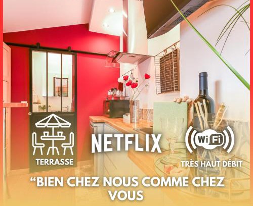 Pantin Apartment | Paris-Zénith-bienvenue-terrasse-Netflix