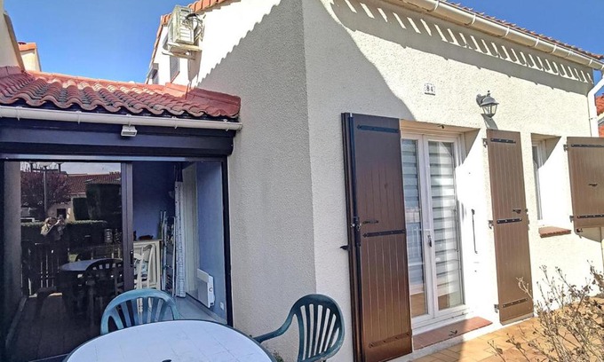Plage d'Argeles House | Pavillon confortable à 10 min de la mer avec terrasse, parking et local à vélo - FR-1-732-48