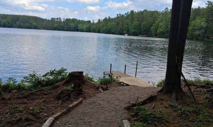 Casco House | Peace andprivacy wait you w/ 160' waterfront and dock