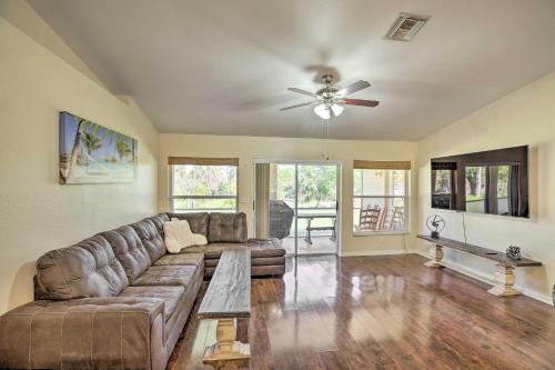 Lehigh Acres House | Peaceful Lehigh Acres Home with Grill and Lanai!
