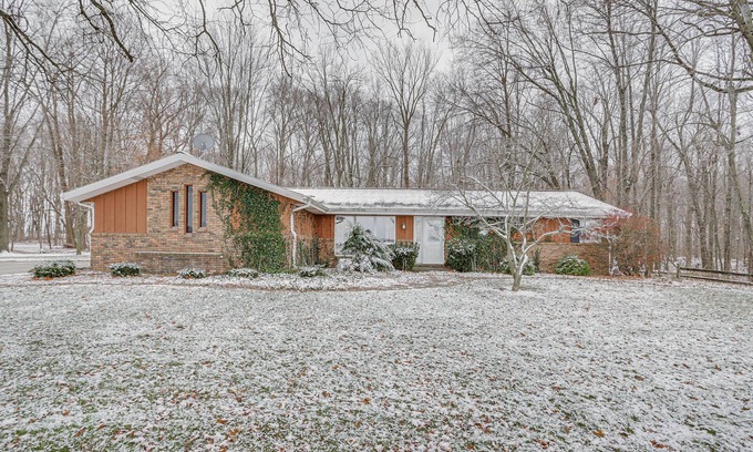 Nappanee Cottage | Peaceful + Quiet Home in Nappanee’s Countryside!