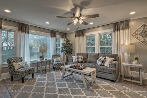 Cedar Falls House | Peaceful Renovated Home with Deck on Half Acre!