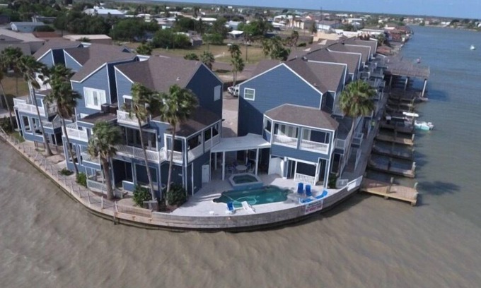 Port Mansfield Condo | Pelican Point #4 - Great Complex! Great Views! Cool off in the swimming pool!