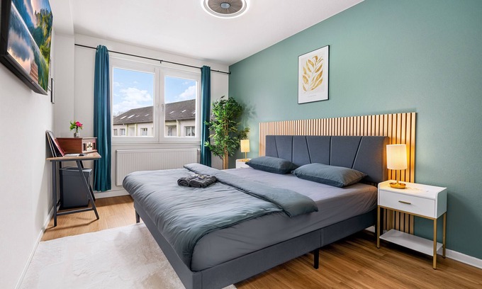 Dellwig Apartment | ☆Perfekt for 6 Guets! 3 Bedrooms | Balcony | Parking | Netflix | Smart TV´s