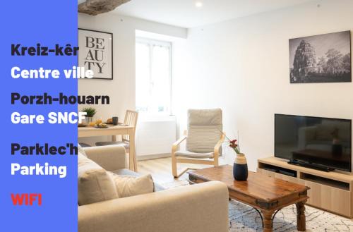 Morlaix Apartment | PERLEZENN VONTROULEZ (T2 45m2)