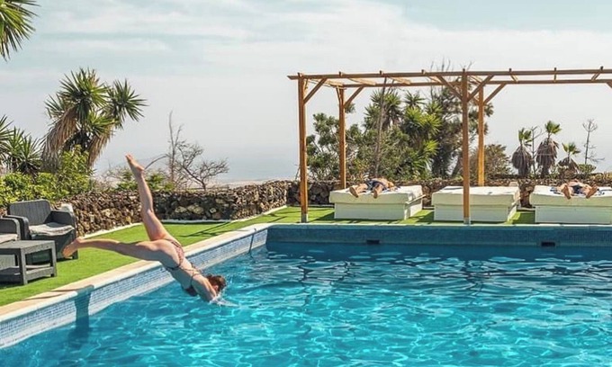 Granadilla de Abona Villa | Pet-friendly Villa Finca Toledo with Pool, Terrace, Garden, A/C & Wi-Fi