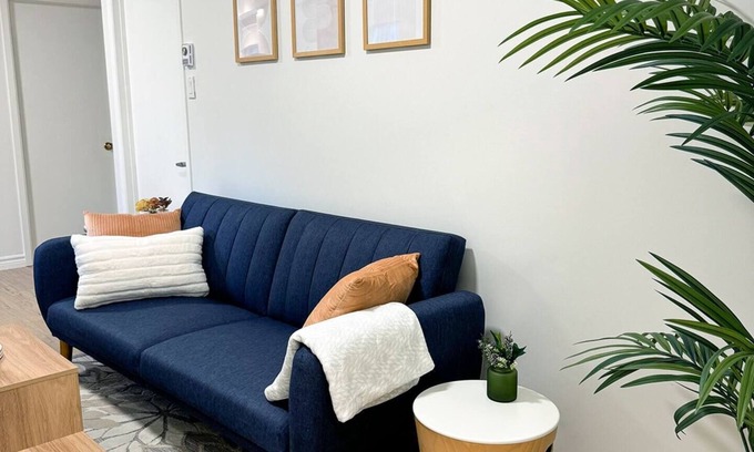 Lorraine Apartment | Pine Retreat: Private 2Br Unit with Patio & Fireplace (Free Parking)